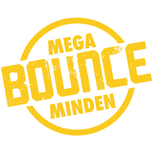 Mega Bounce Minden Logo gelb transparent